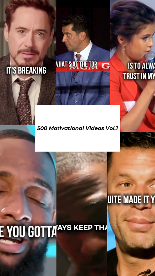 500 Motivational Videos Vol.1