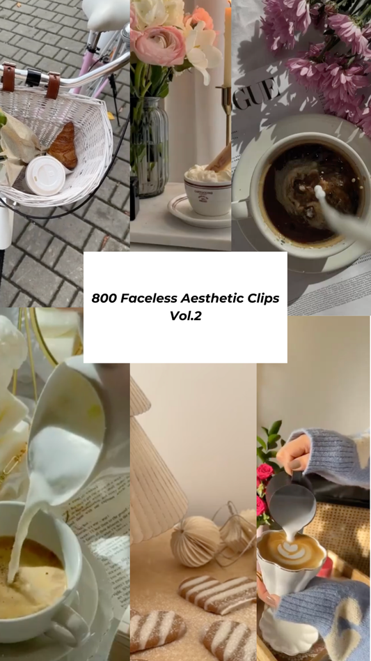 800+ Faceless Aesthetic Vol.2