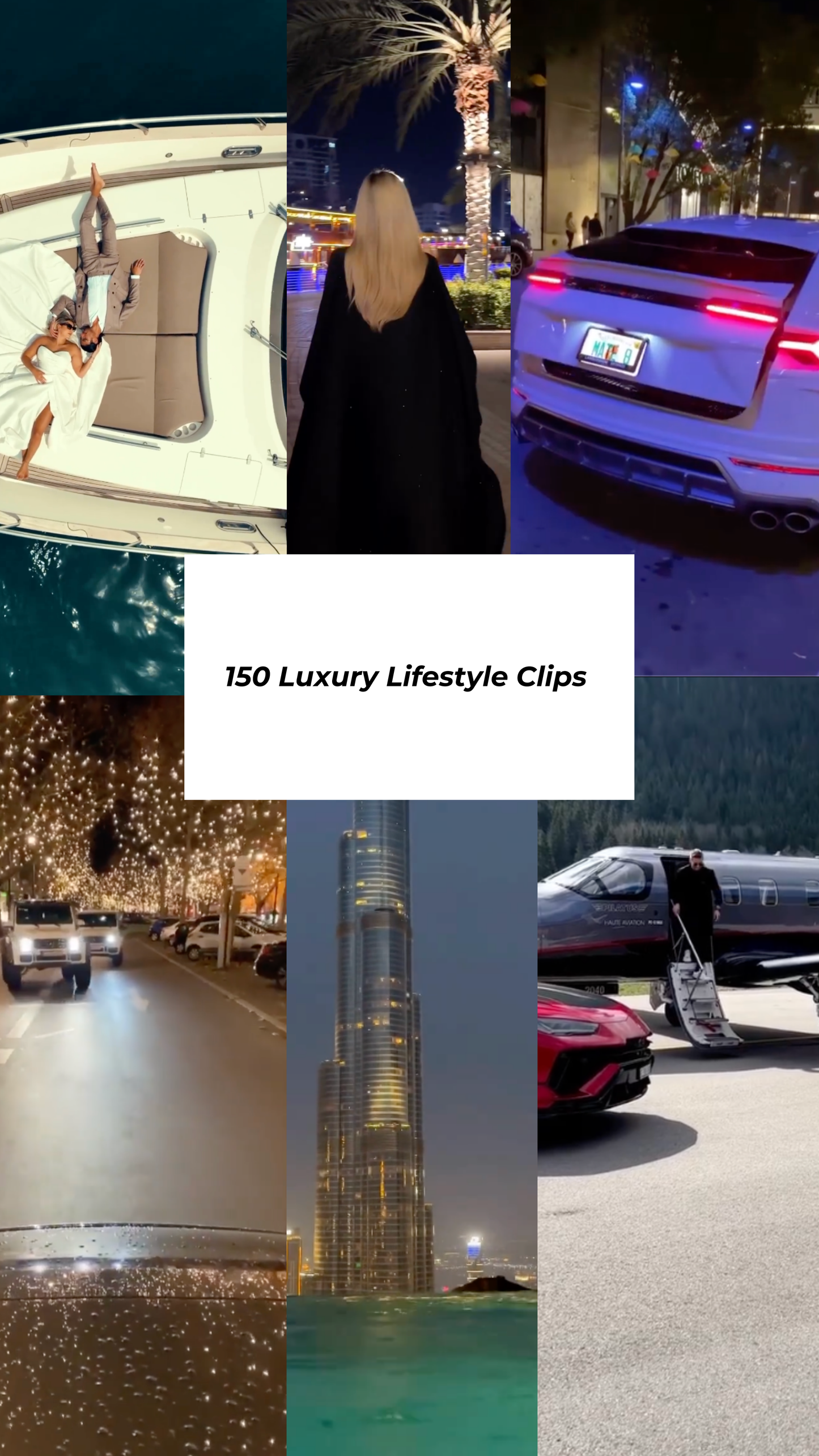 150 Luxury Life Clips