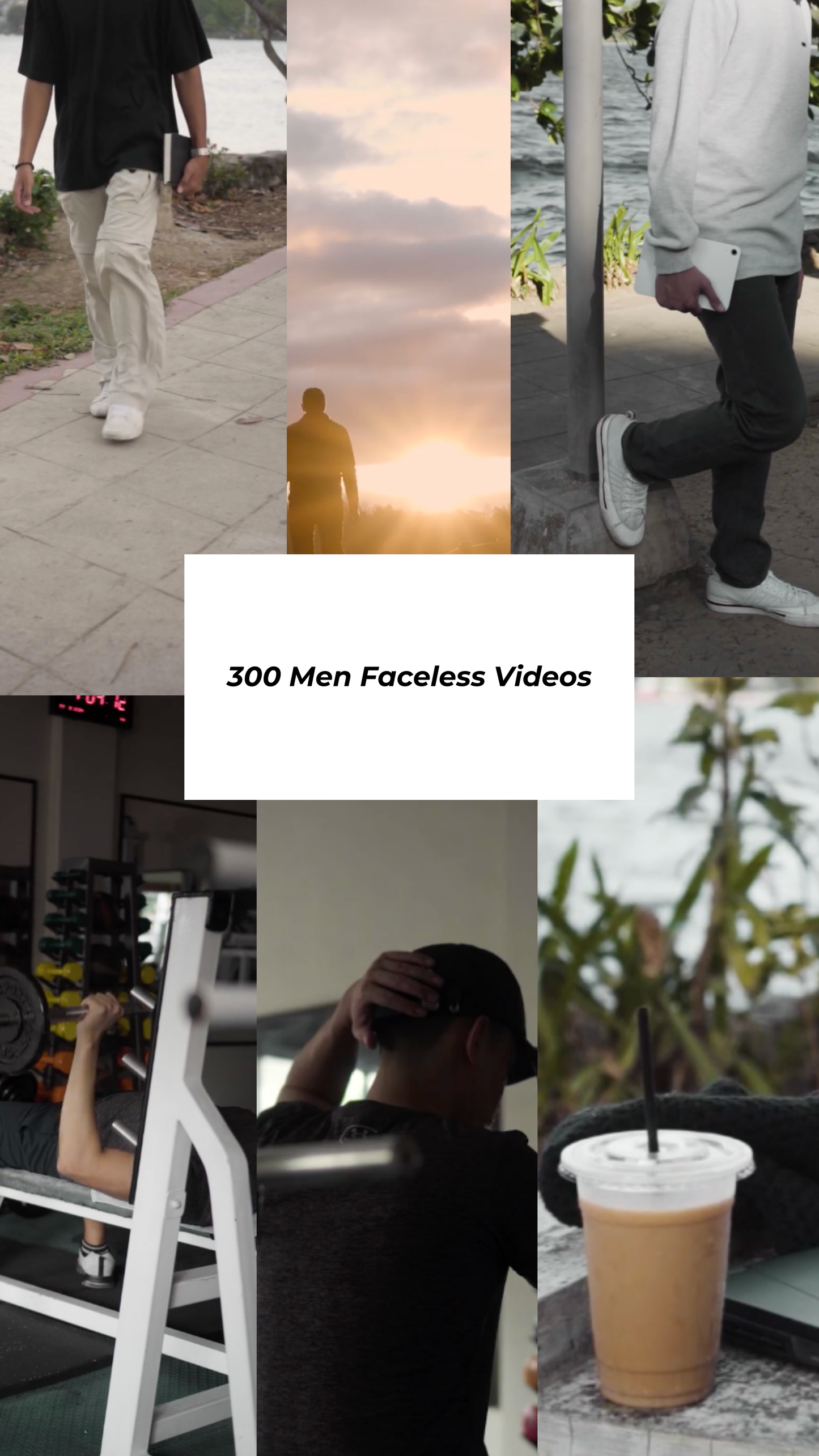 300 Men Faceless Videos